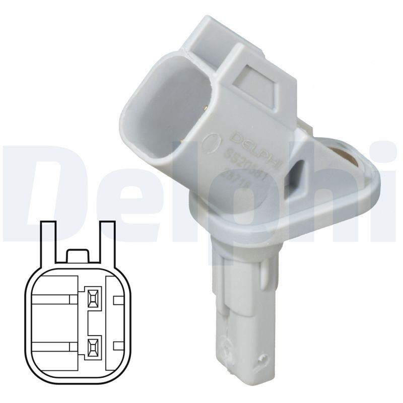 SS20581 DELPHI Sensor, Wheel Speed for Volvo
