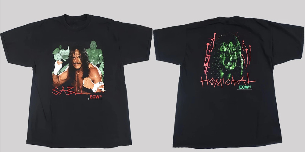 Vintage Sabu 1990s ECW WWE Wrestling Shirt Size S-5XL Rare NEW REPRINT