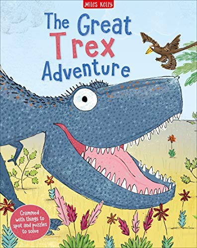 The Great T rex Adventure by Camilla de la Bédoyère Hardback Book The Fast FreeFREE US DELIVERY | ISBN: 178617832X | Quality Books