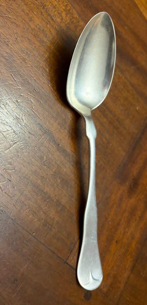 Vintage Wallace Sterling Silver Serving Spoon Marked RW&S Sterling 46g