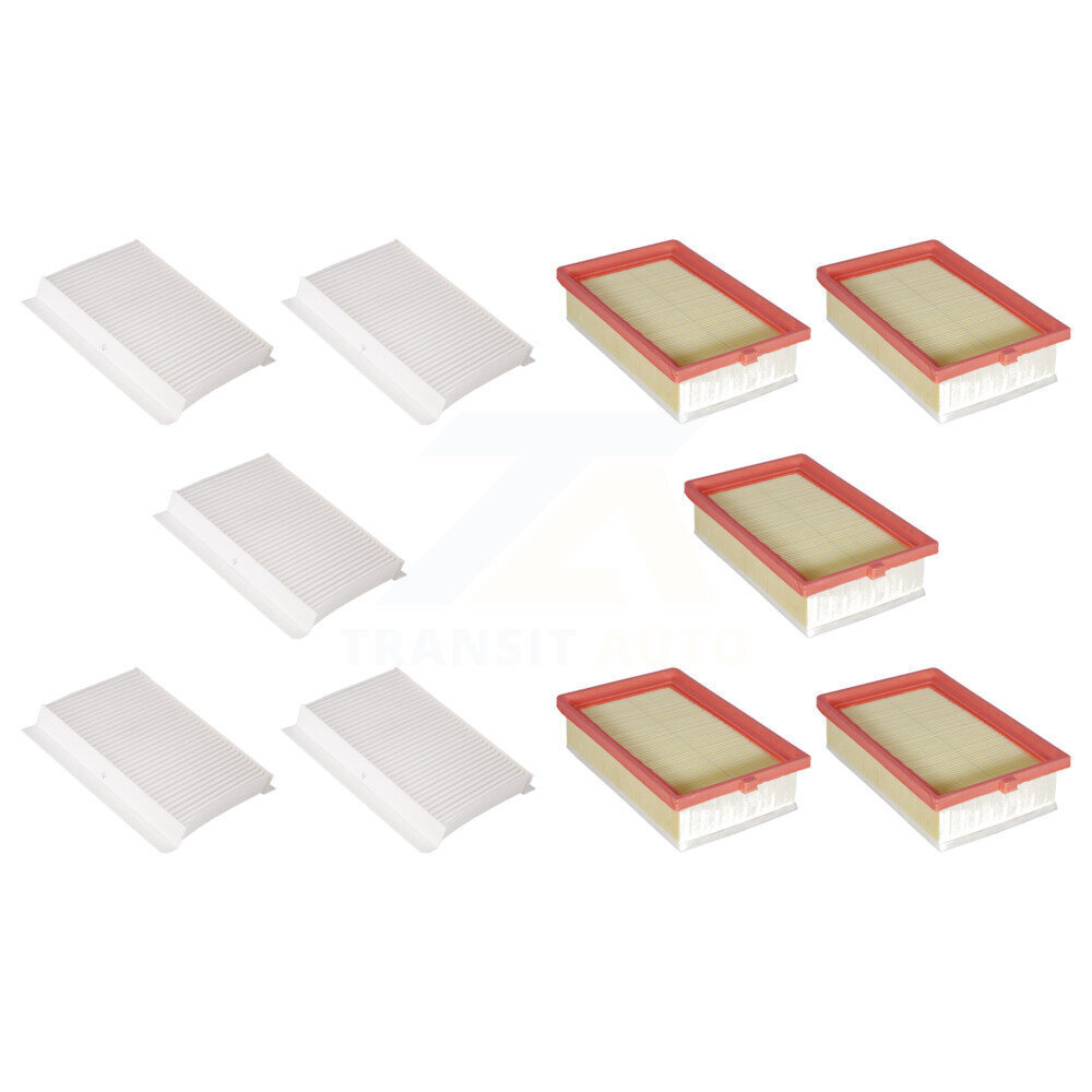 Air Cabin Filters (10 Total) Kit For 2014-2020 Fiat 500L KFL-102160