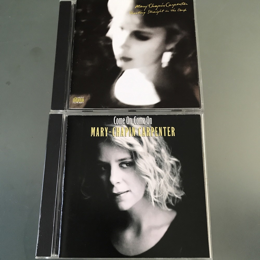 LOT OF 2 CDs Mary Chapin Carpenter- Shooting Straight In Dark, Come On VG