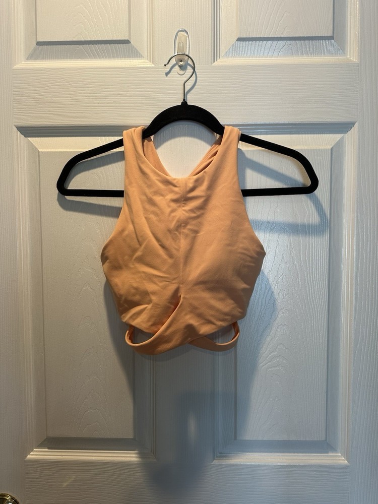 Athleta Women's Peach Yoga Running Workout Top, Size Small