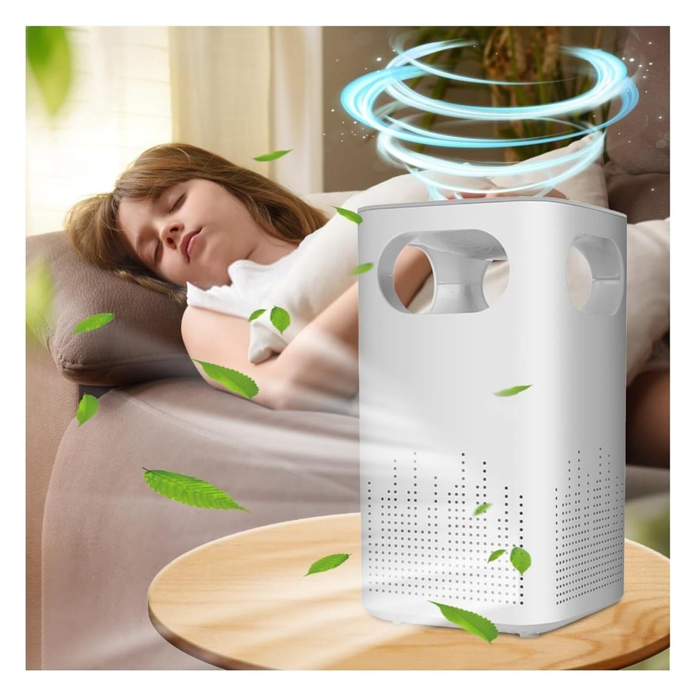 Home Air Purifier USB Charing Indoor Household Bedroom Air Purifier.