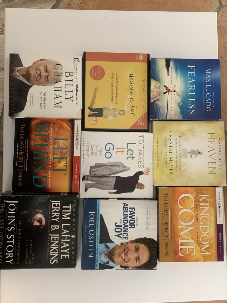 Christian Audio Cd Lot Of 9