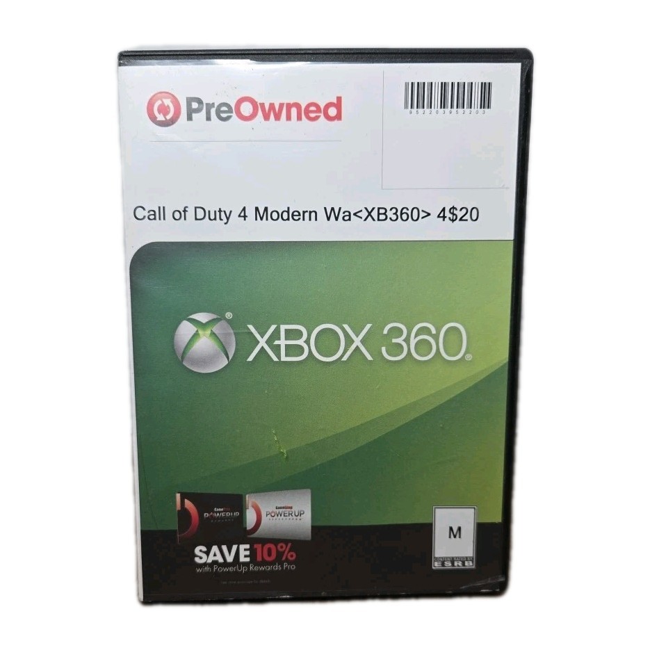 Call of Duty 4: Modern Warfare - Game of the Year Edition (Xbox 360, 2007)