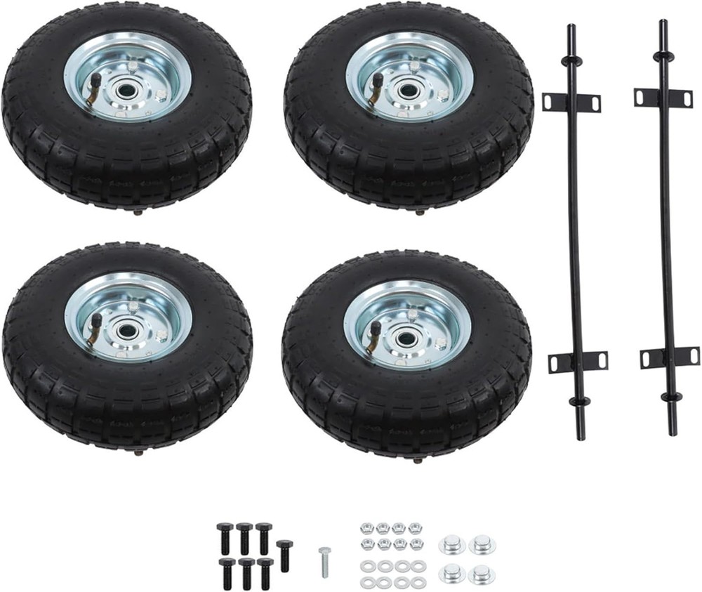 All Terrain Wheel Kit Replacement for Predator 9000 8750 and 6500 Watt Generator