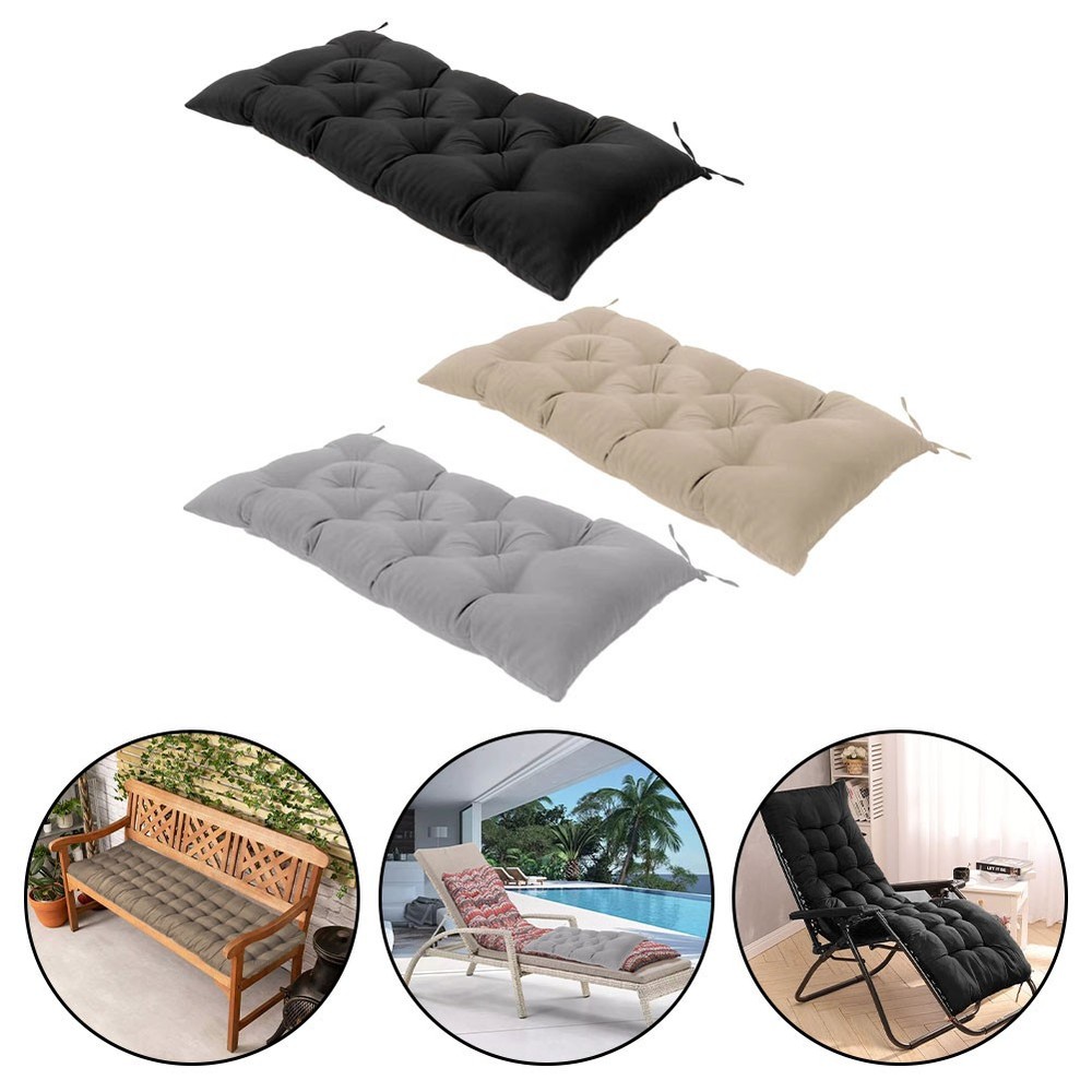 Thick Cushioned Seat Pad for Cozy Outdoor Garden Furniture Comfort  