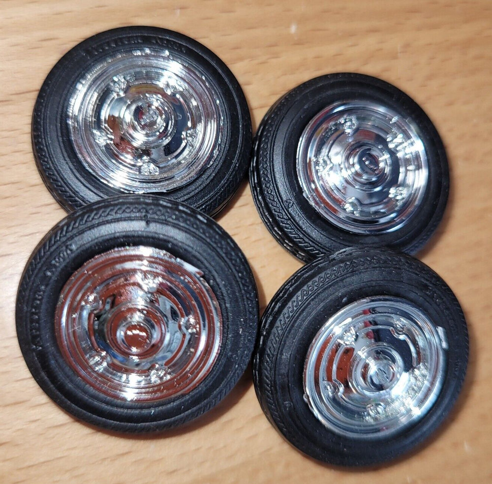 1972 Chevy Fleetside Stock Chrome Wheel Covers with Period Correct Firestone Tires