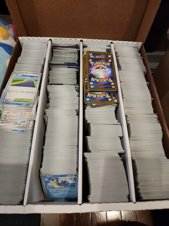 1000 Japanese Pokemon Card Bulk Lot Unsearched with 20 Holos NM