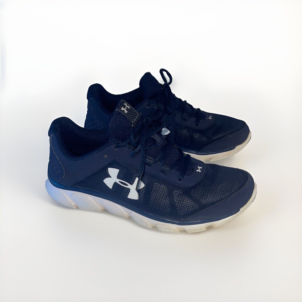 Under Armour UA 9 Running Shoes Blue White Size 9.5