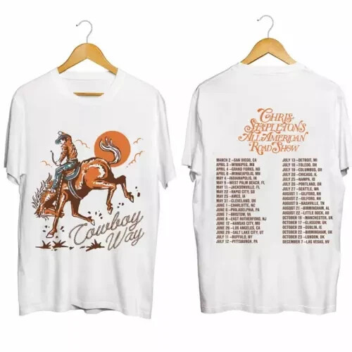 Chris Stapleton All American Road Show 2024 Tour T-Shirt