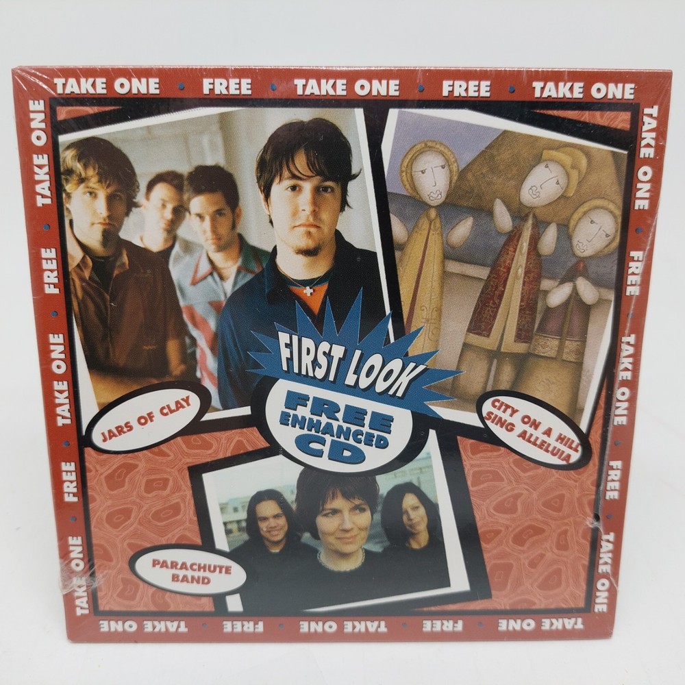 Parachute Band Jars of Clay City on A Hill Single promo Cd sealed