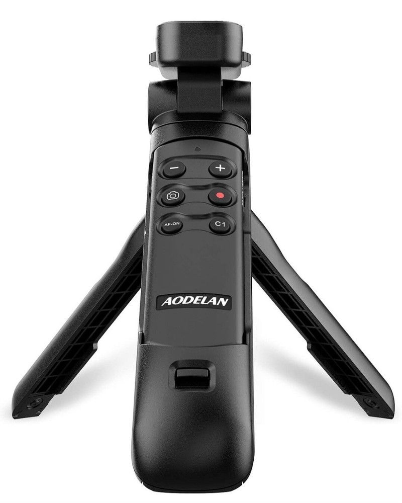Wireless Shooting Grip Tripod with Remote Control for Vlogging, for Sony ZV-