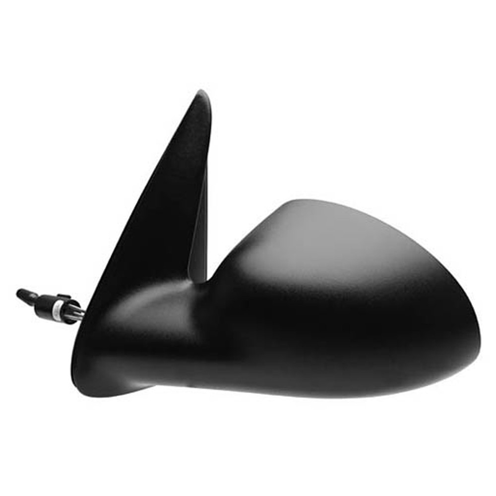 Unpainted Power Flat Driver Side Door Mirror 128-33303ZL