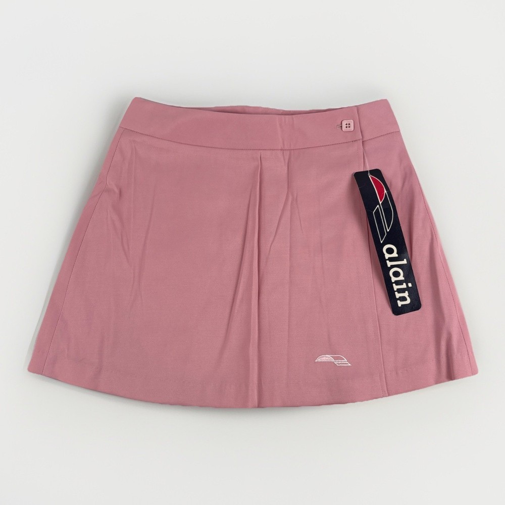 Vintage Alain Tennis Athletic Women’s Size 8 Preppy Pink Skirt NEW With Tags