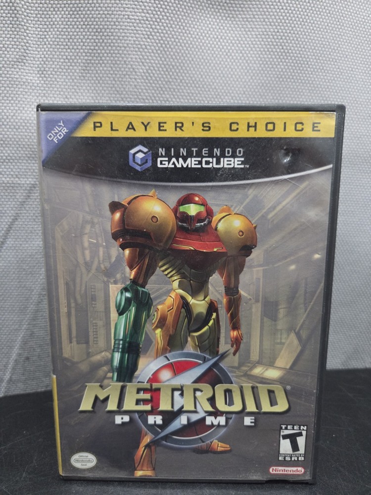 Metroid Prime (Nintendo GameCube, 2004) Game + Inserts, Tested & Working CIB