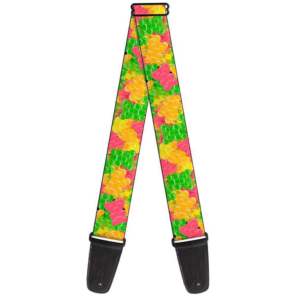 Guitar Strap - Gummy Bears Stacked Multi Color ACC NEWAnother great item from Rarewaves USA | Free delivery!