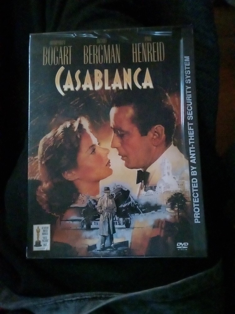 New & Sealed Casablanca DVD 1942 Humphrey Bogart/Ingrid Bergman Snapcase