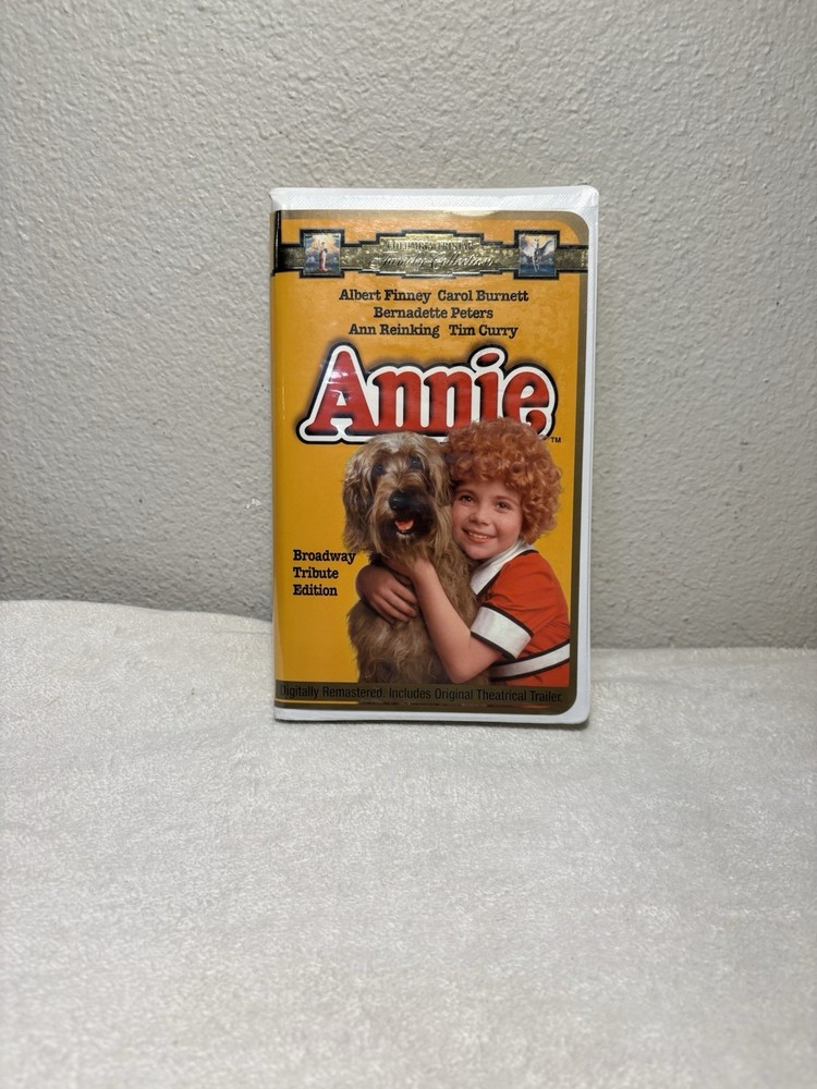 Annie (VHS, 1997) Broadway Tribute Edition Tested!