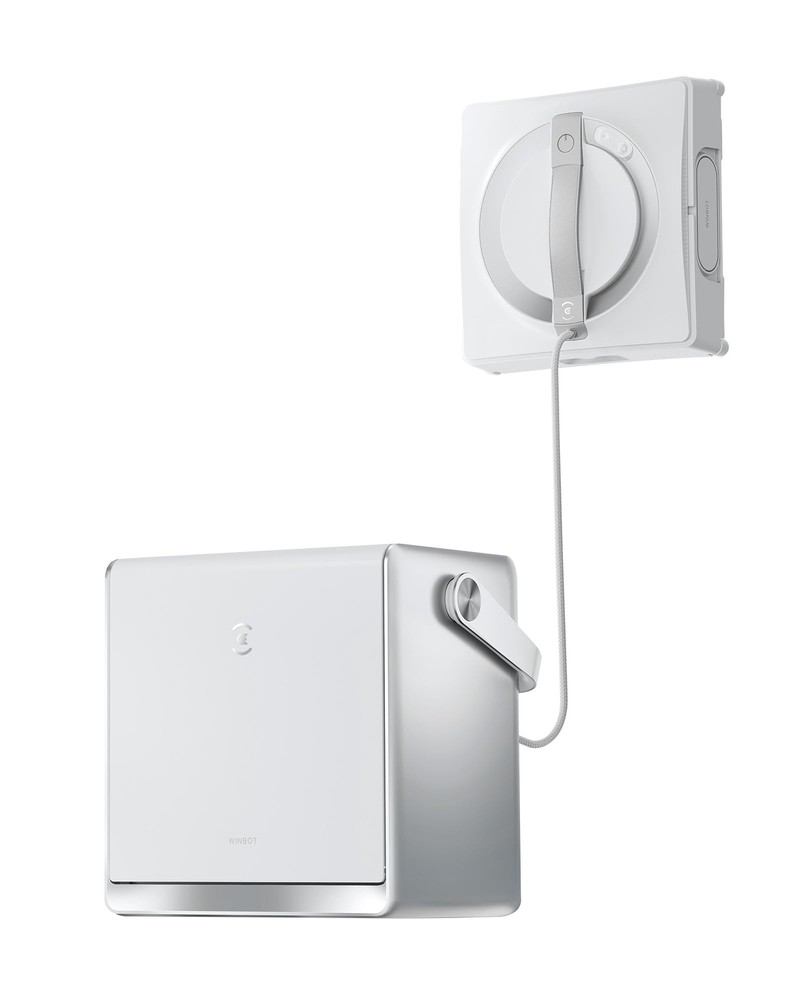 ECOVACS Winbot W2 Omni Portable Window Cleaning Robot, Intelligent Cleaning
