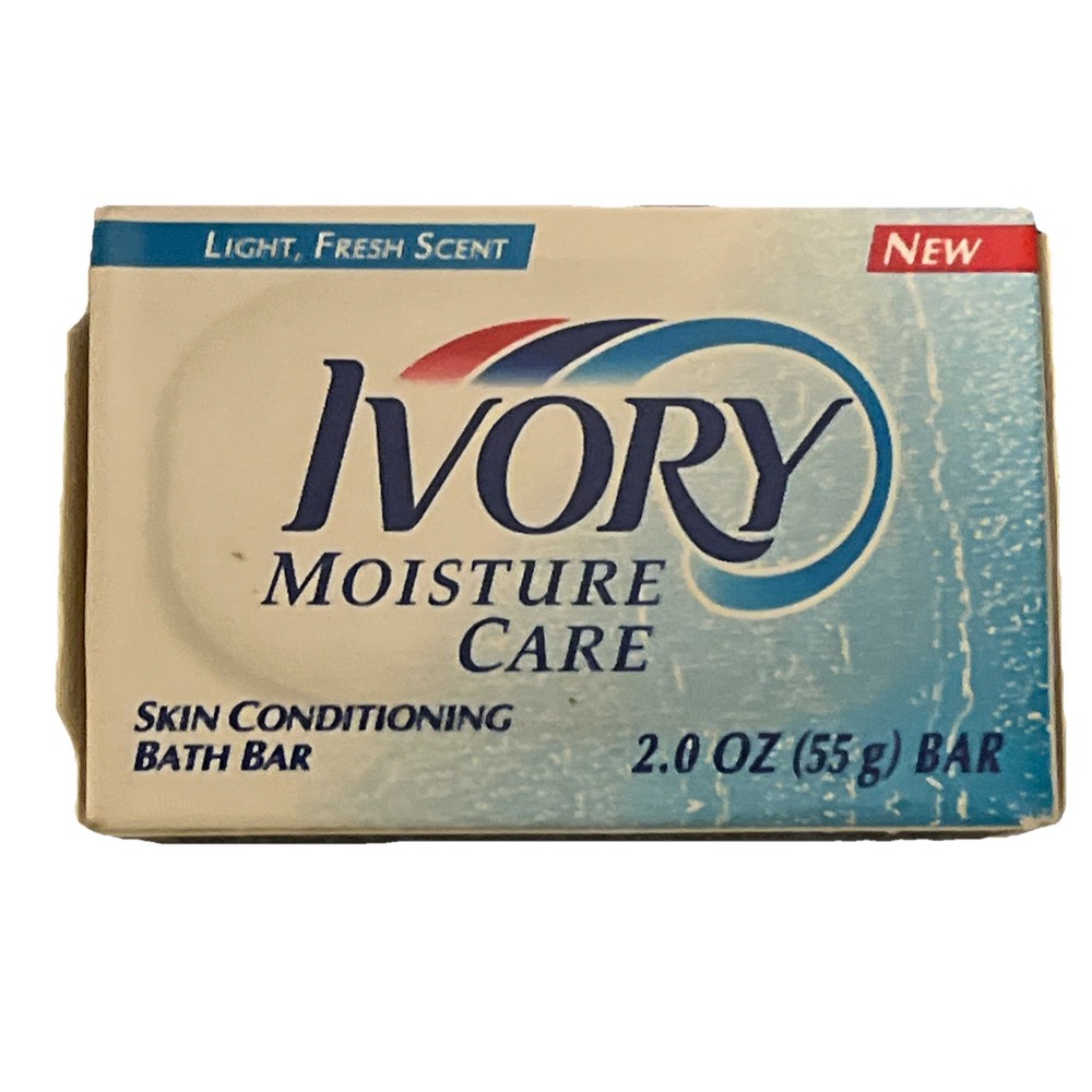 Ivory Soap Moisture Care Skin Conditioning Bar 2.0 oz PROP Vtg NOS 1996