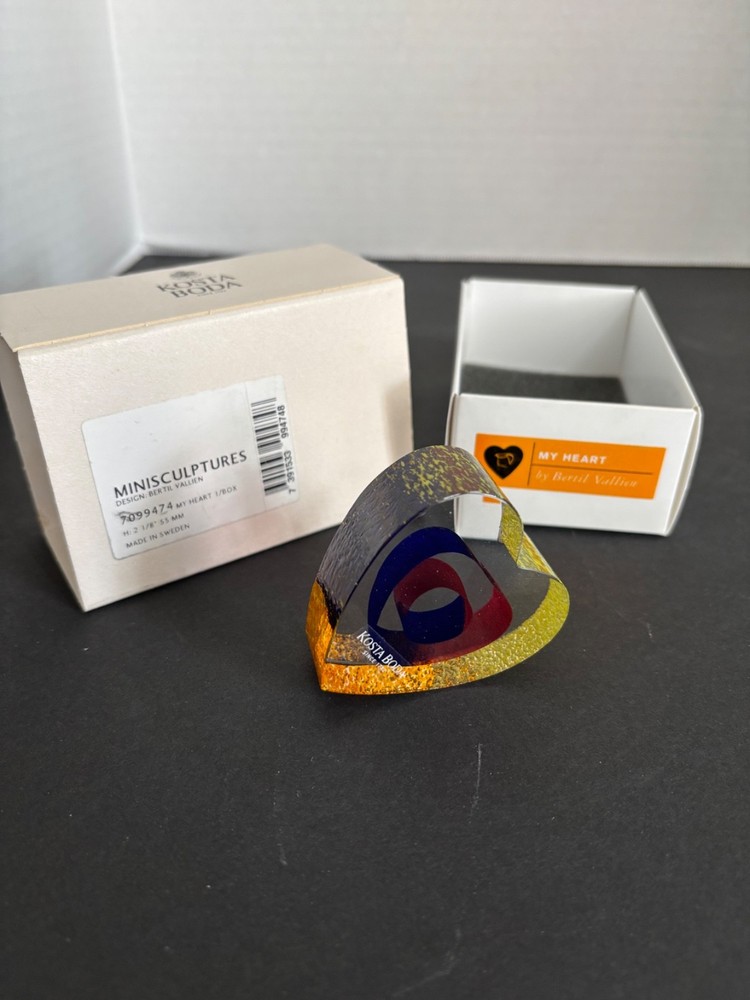 Kosta Boda Mini Glass Sculpture 