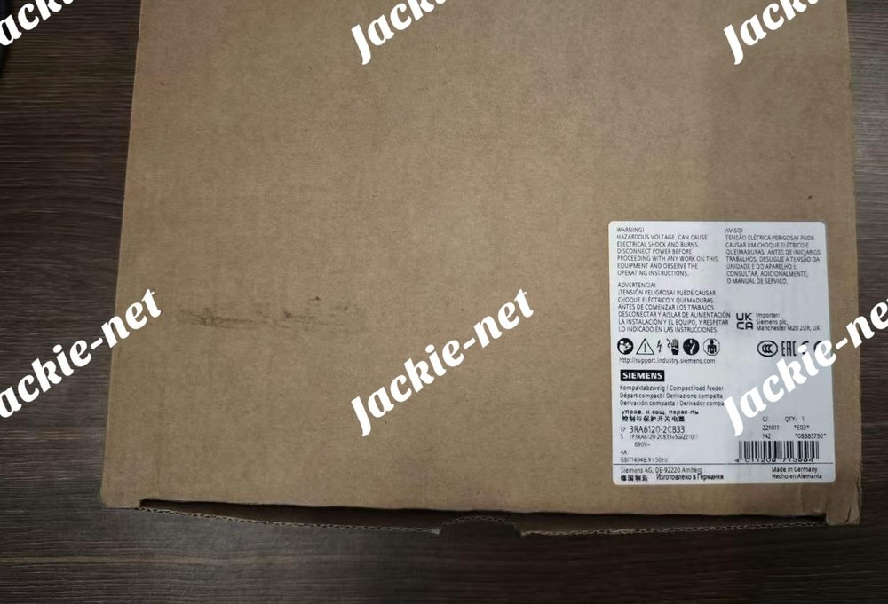 1PCS NEW 3RA6120-2CB33 VIA DHL/FedEx # && ️️