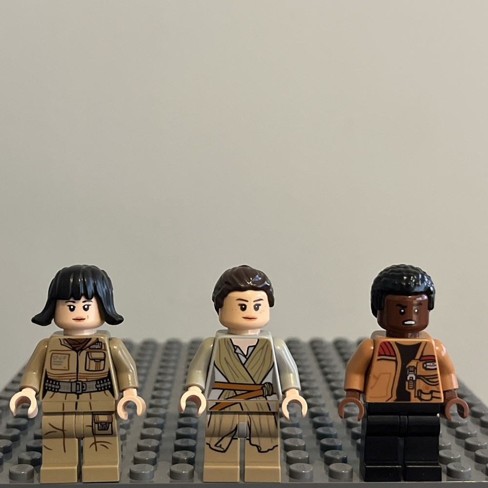 Lego Star Wars Minifigures Lot Rose Rey Finn sw0857 sw0677 sw0676 1T