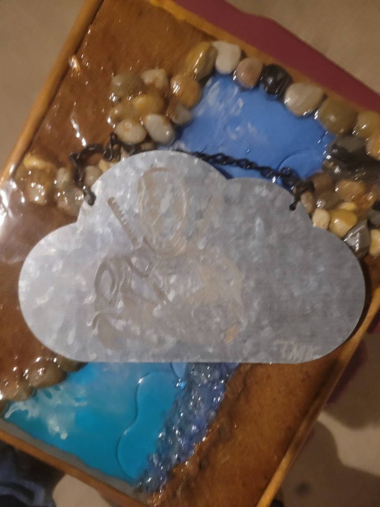 Metal Engraved Deadpool Sign