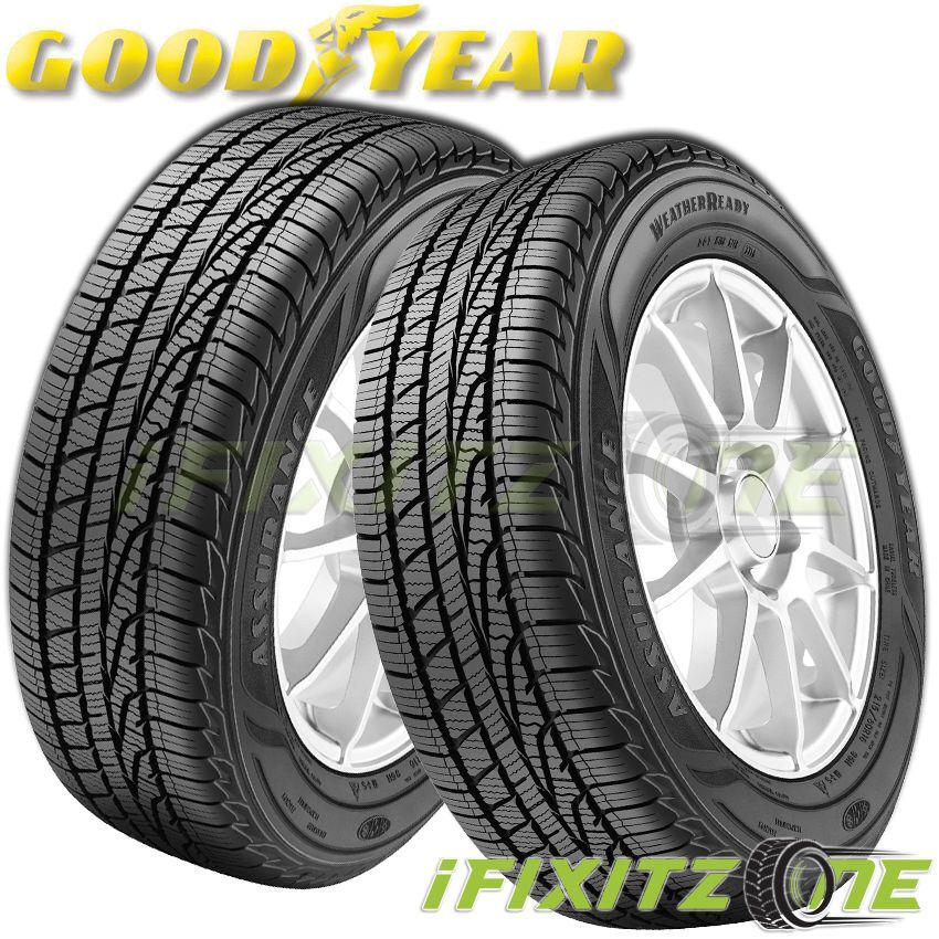2 Goodyear Assurance Weather Ready 255/50R19 107H XL 60,000 Mile All-Season Tire