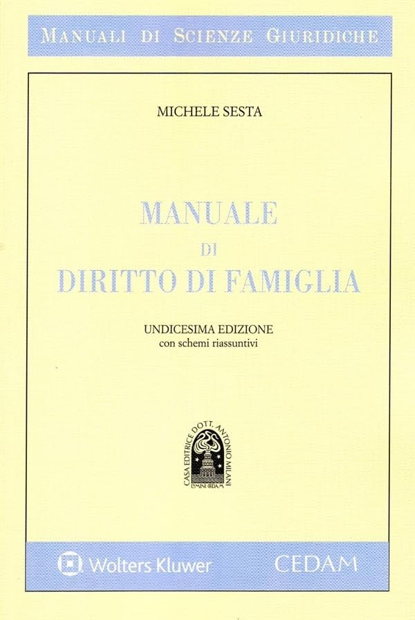 Sesta Manuale di diritto di famiglia (Paperback)Another great item from Rarewaves USA | Free delivery!