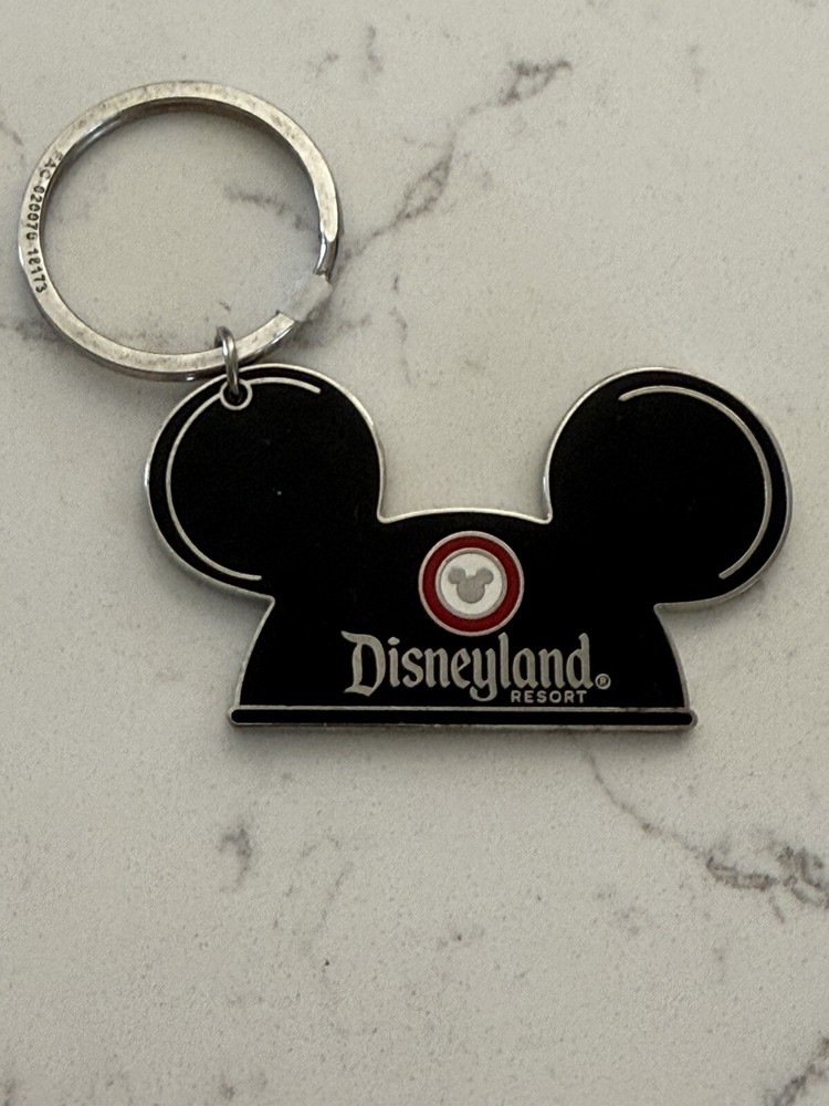 Disneyland Mickey Mouse Grandpa Keychain with Ears-image