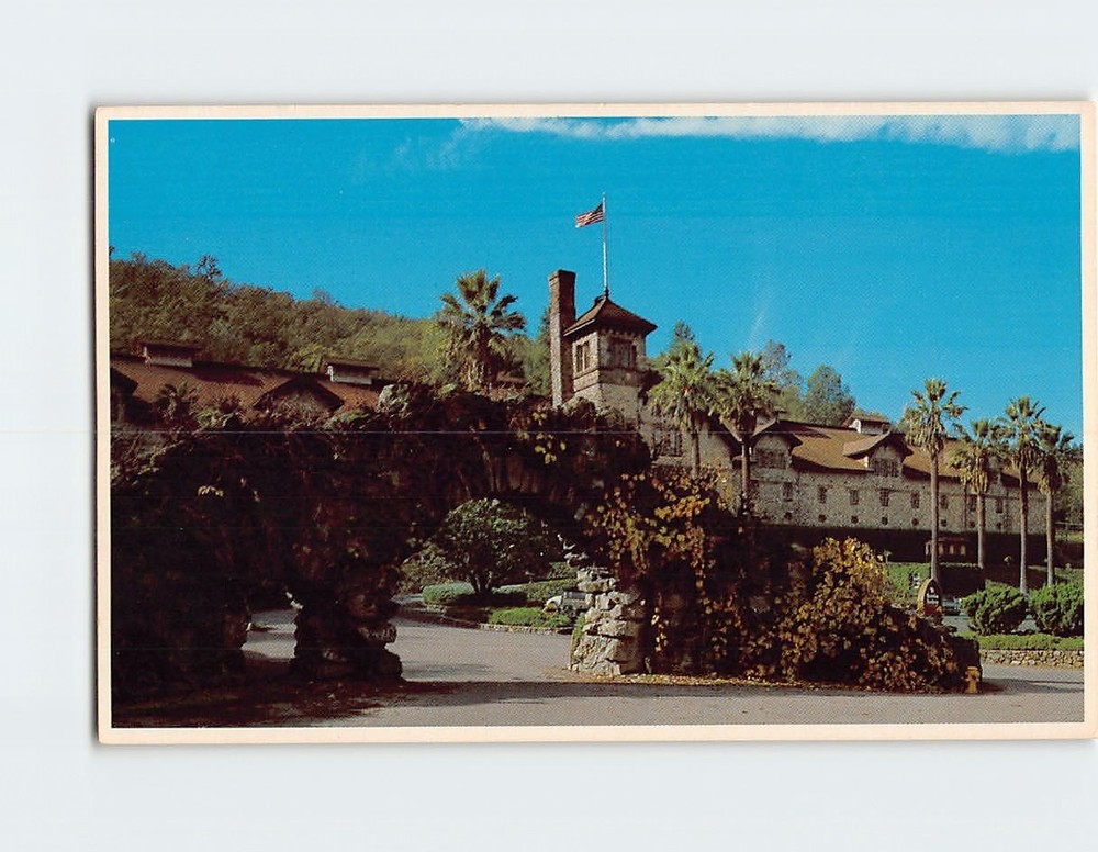 Postcard The Christian Brothers Wine and Champagne Cellars Napa California USA