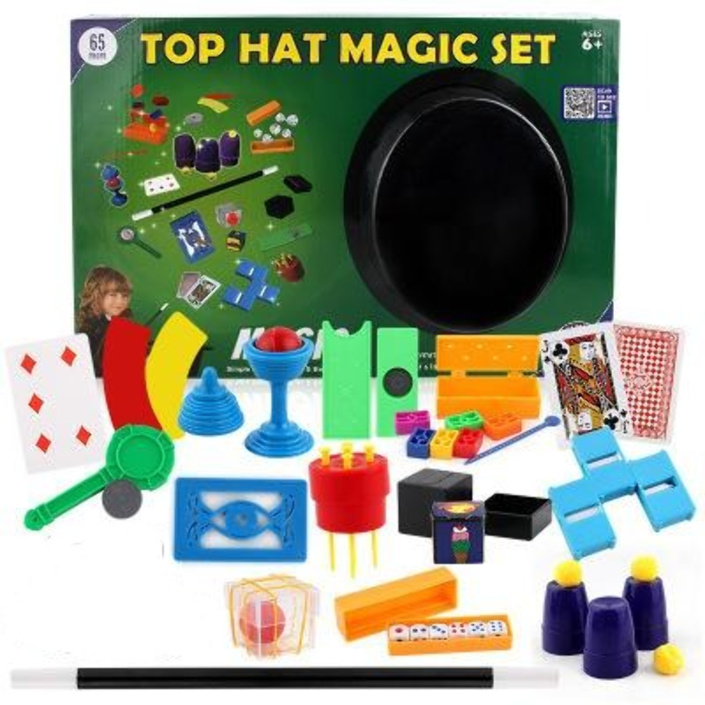 Abracadabra Magic Tool Box Includes 65 Props for Endless Fun-image