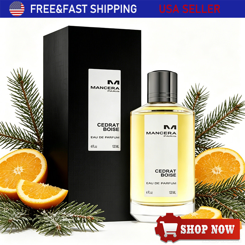 Mancera Cedrat Boise Eau De Parfum 4 oz /120 ml Unisex EDP Spray Sealed & NIB