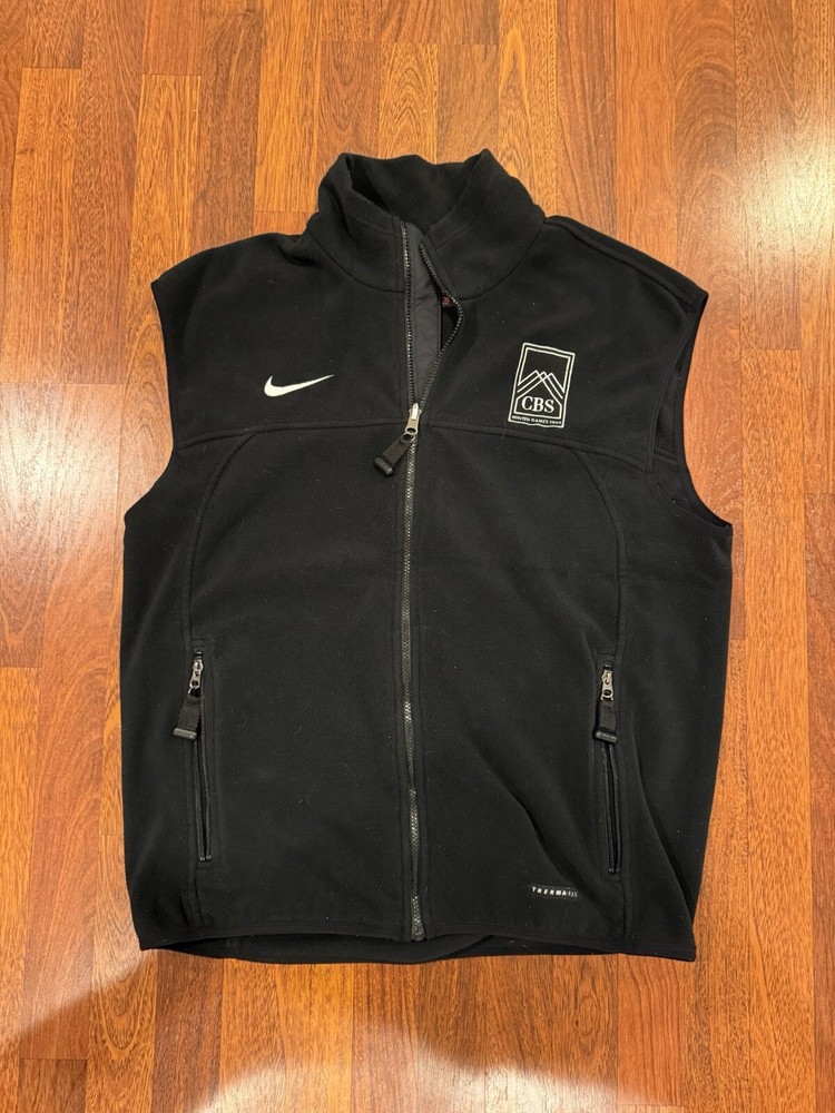 Vintage 1998 Nike ACG CBS Winter Games Fleece Vest Men’s Size XL