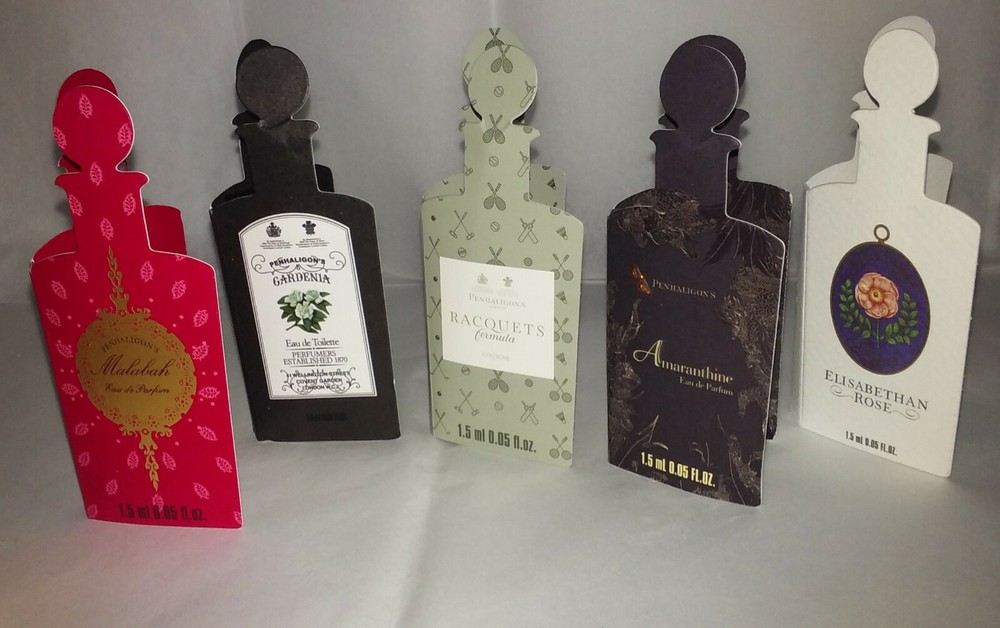 Penhaligon`s amaranthine, racquets  samples choose one