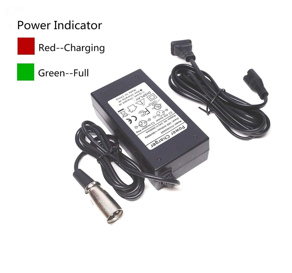 24V 80W AC Adapter for Razor Sonic Glow Electric Scooter 13112110 Power Supply