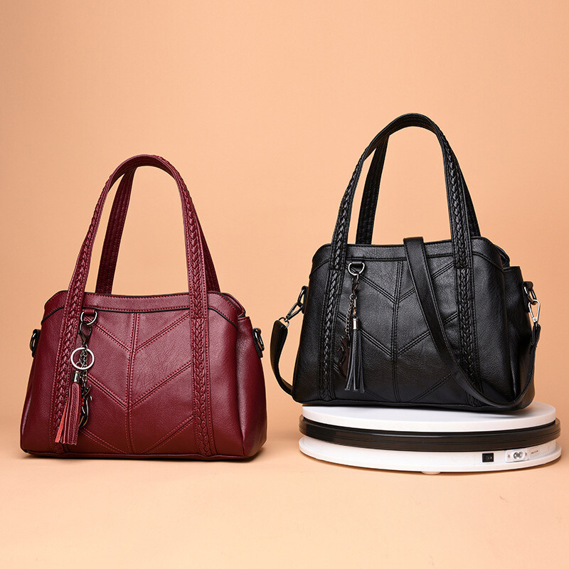 Soft Leather Crossbody Purse for Women - Stylish Shoulder Bag
