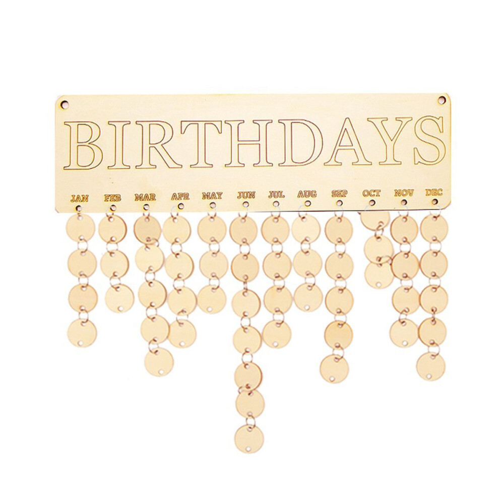 Christmas Advent Calendar Family Birthday Reminder Festival
