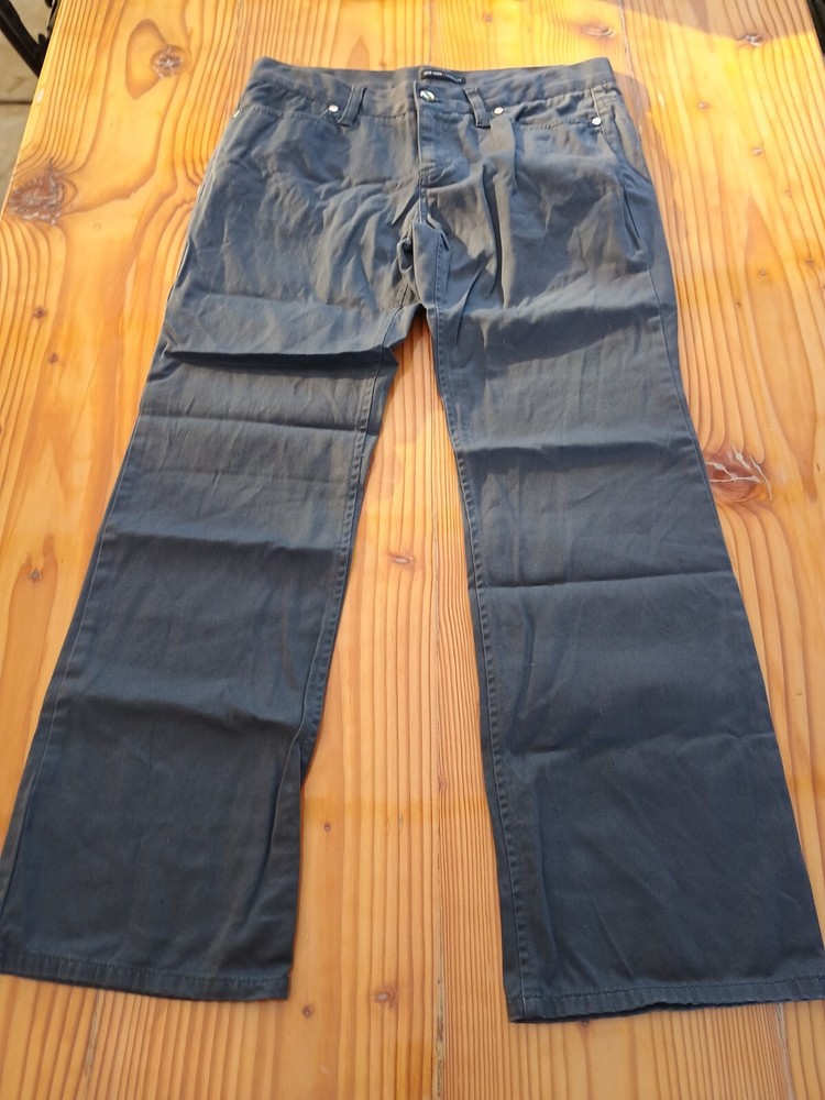 New York & Company Gray Womens Stretch Pants Sz 8 petite