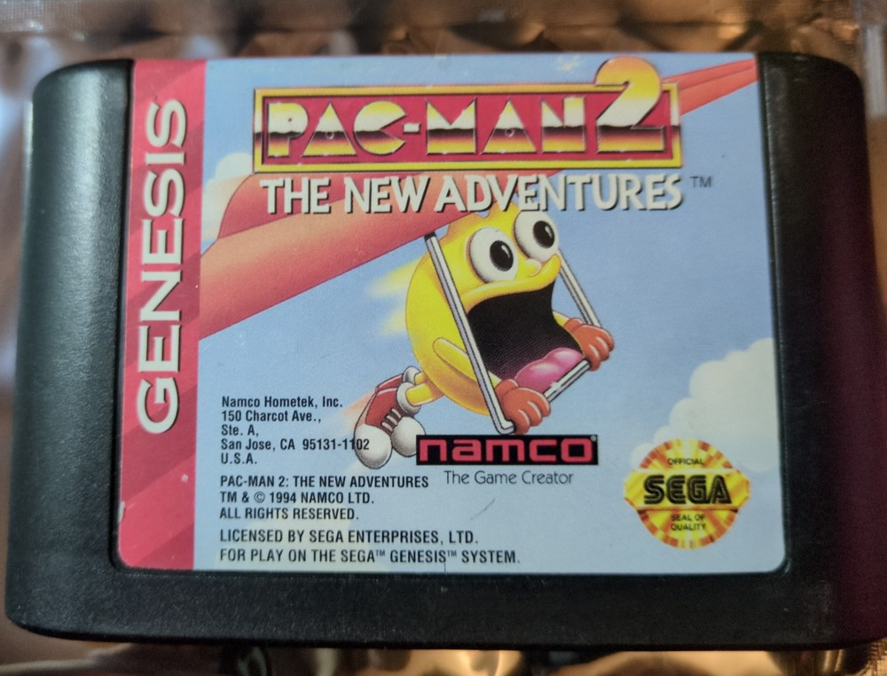 Pac-Man 2: The New Adventures - Genesis - Cartridge Only - Tested Working!