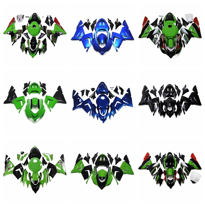 ABS Motor Bodywork For 2004 2005 Kawasaki ZX10R ZX-10R 04 05 Fairings Body Kits