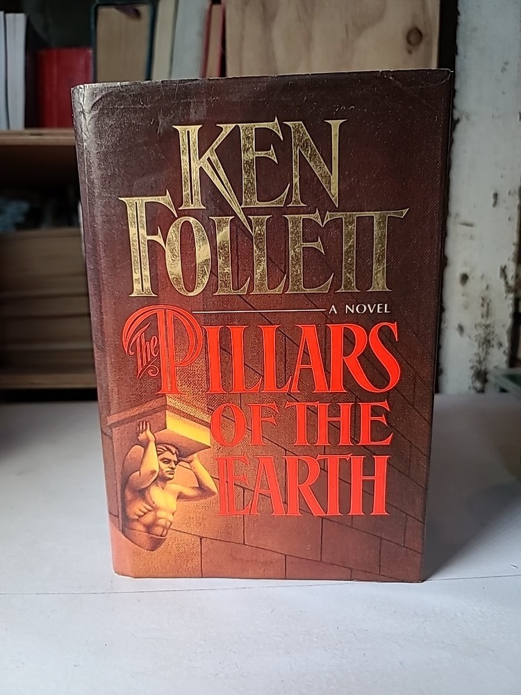 The Pillars of the Earth Ken Follett First Edition 1989 Hardcover