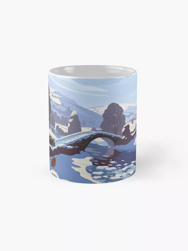 All Creatures Great and Small Coffee Tea Winter Mug, Yorkshire Gift Mug