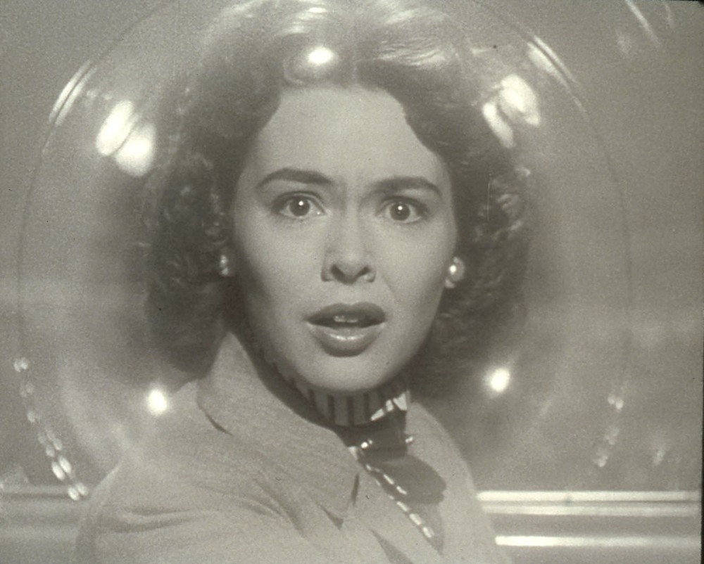 Vintage Stereo Realist Photo 3D Slide IT CAME FROM OUTER SPACE Movie Still Orb