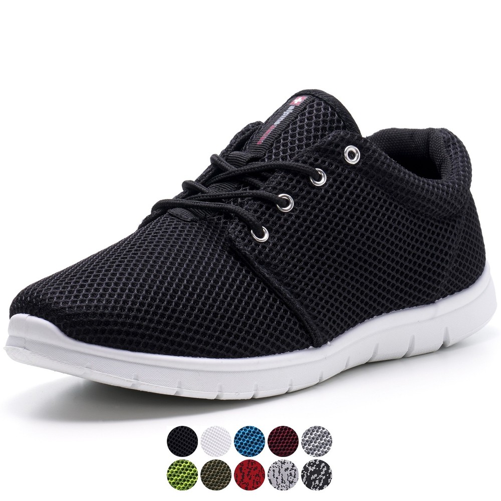 Alpine Swiss Kilian Men's Walking Shoes | Breathable Mesh Running Shoes |