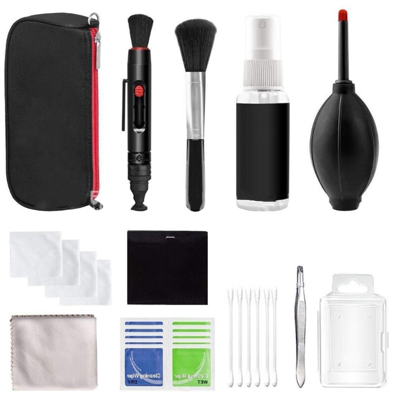 DSLR Lens & Phone Camera Cleaning Kit with Sensor Swabs