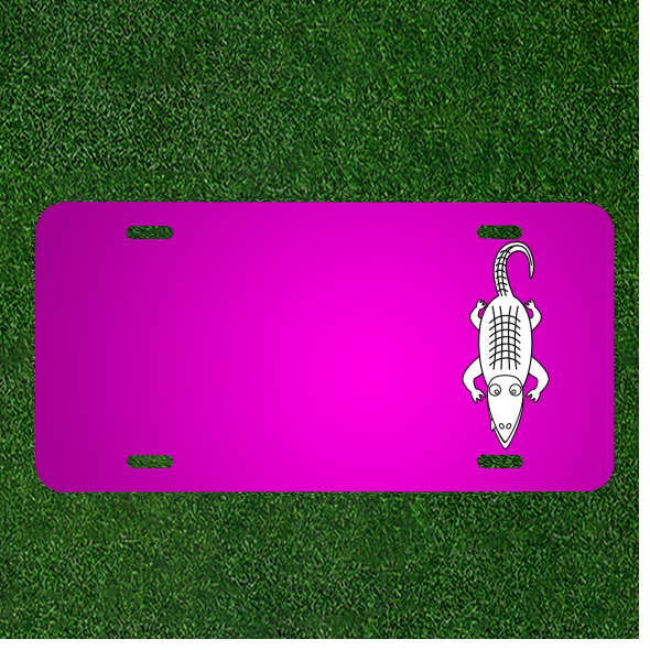 Personalized Alligator Reptile Custom Car License Plate with Names